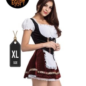German Maid Black Dress