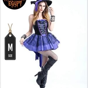 Purple Witch Short Dress