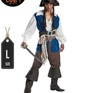 Male Pirate Costume (Blue)