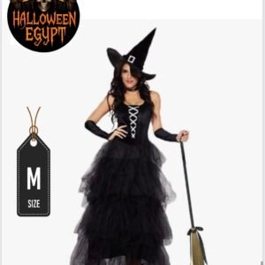 Gothic Witch Costume (Black Layers)
