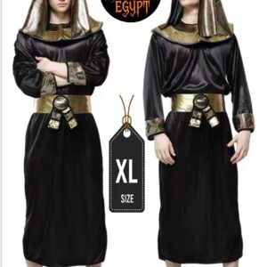 Egyptian Pharaoh Costume (Black & Gold)