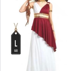 Greek Goddess Costume (Red & White)