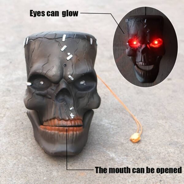 frankenstein skull light (animated)