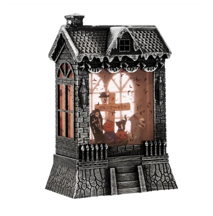 haunted house lantern