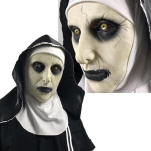 the nun horror latex mask