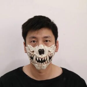 wolf teeth mask