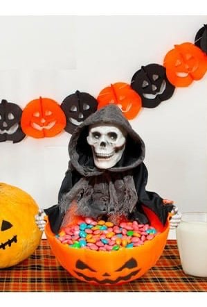 candy bowl skeleton