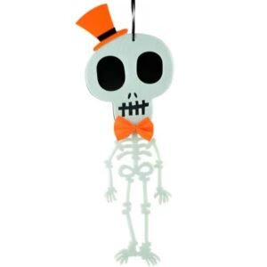 skeleton hanging