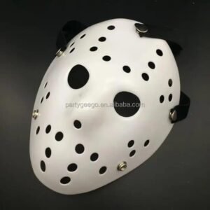 white mask