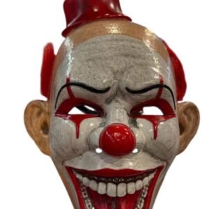 killer clown mask b (red details)