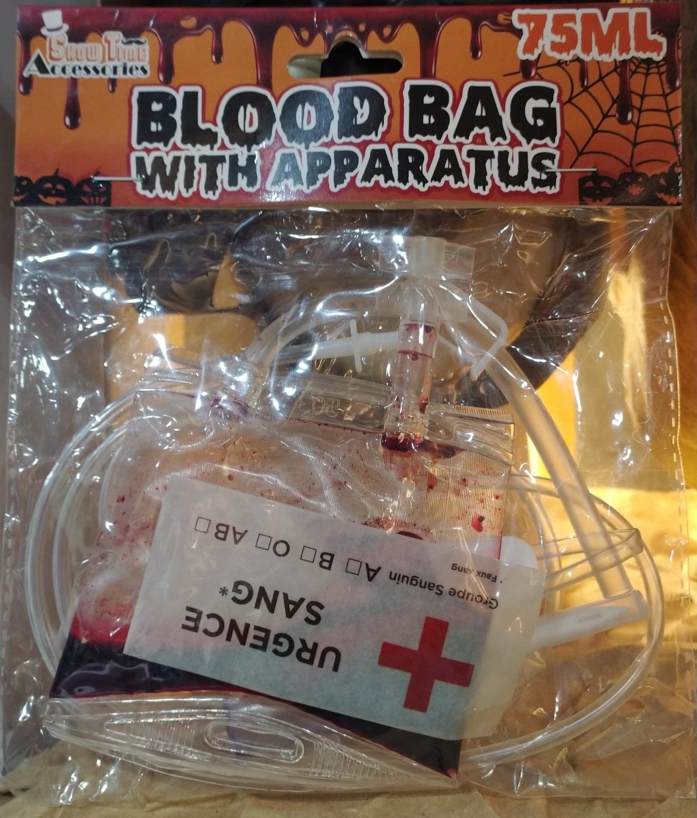 fake blood bag (75ml)