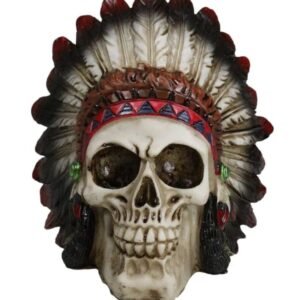 tribal headdress skull