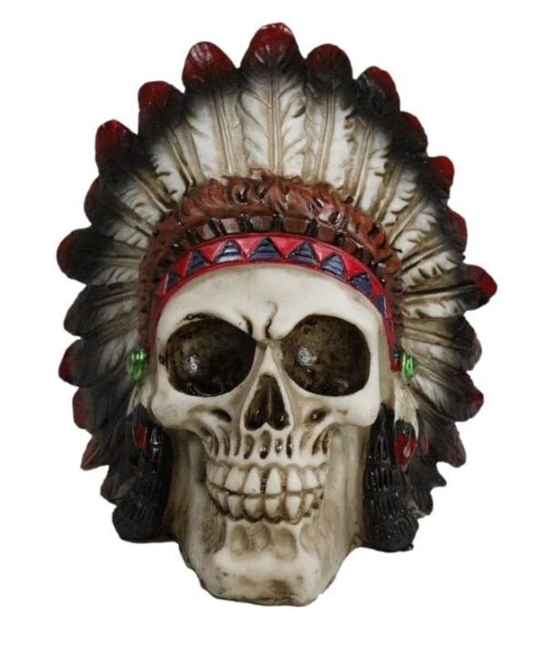 tribal headdress skull