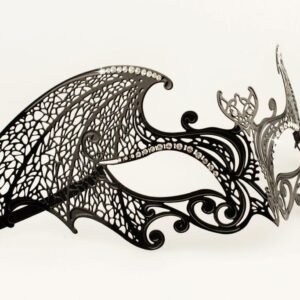 Bat Wing Lace Mask
