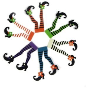 Witch Legs Halloween Decor