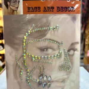 Face Art Decor - Holographic Skull