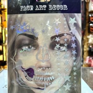 Face Art Decor - Stars Skull