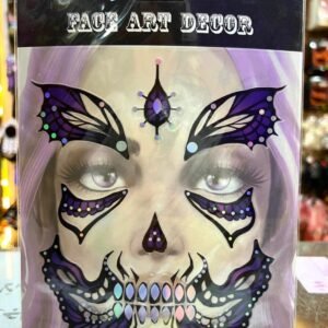 Face Art Decor - Blue Skull