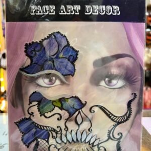 Face Art Decor - Purple Skull
