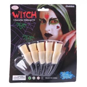 Witch Character Makeup Kit (Black Nails)