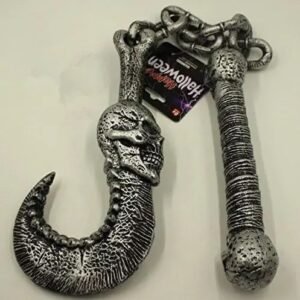 Skull Hook & Chain Weapon Prop